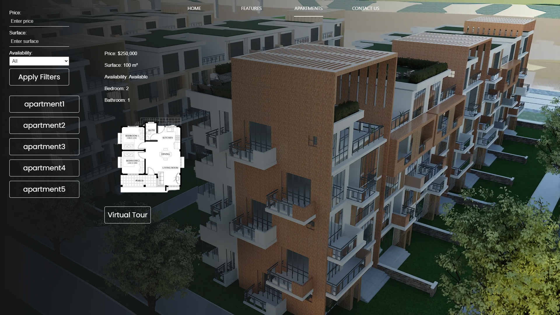 Real Estate Digital Platform - View 1
