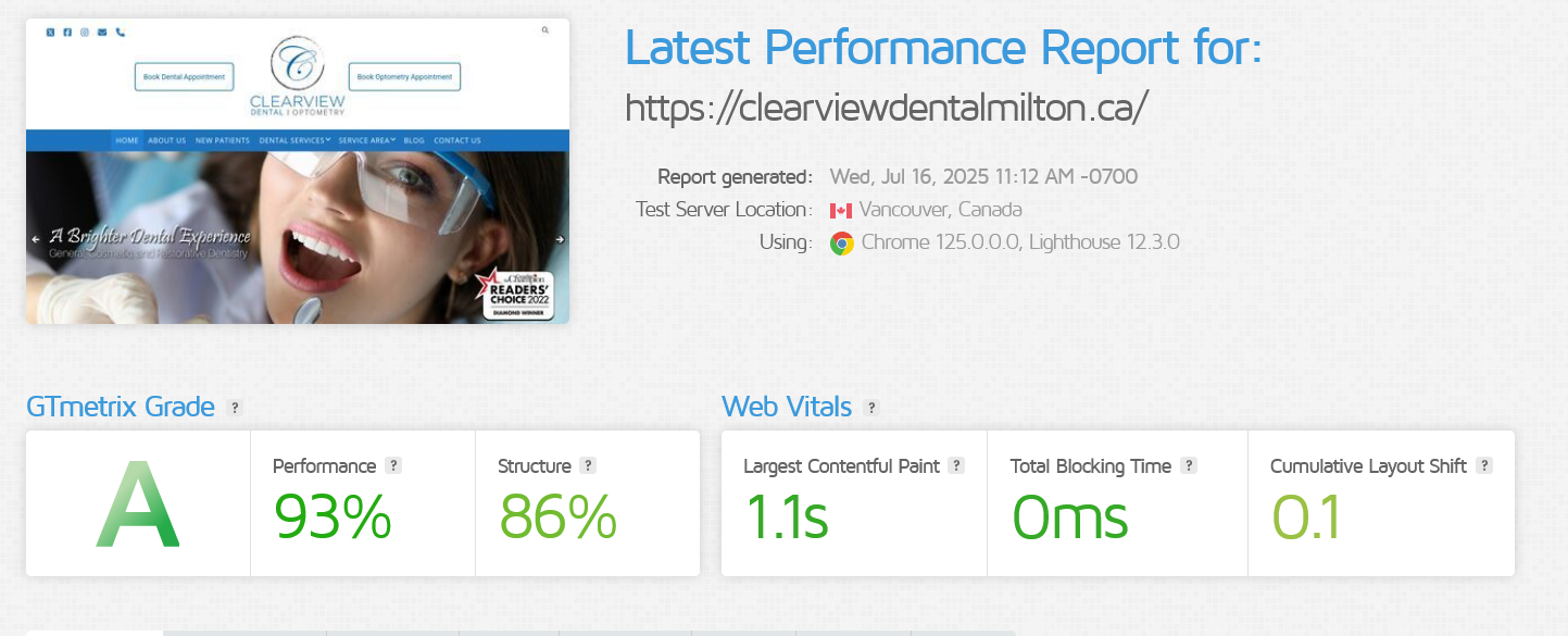 Dental Case Study (Competitive Area!) - View 1
