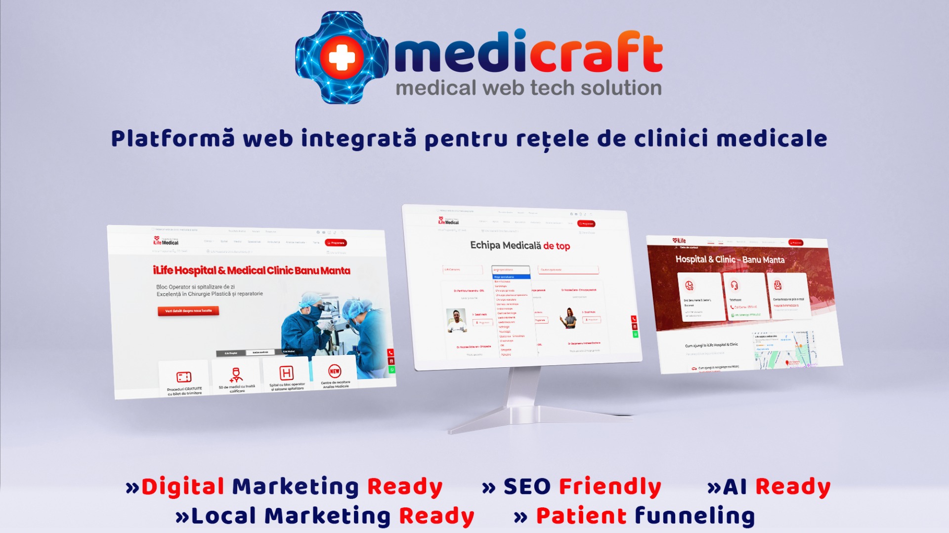 MediCraft® Web Platform: Transforming Medical Practice Management