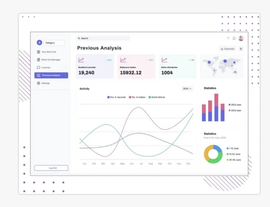 AI-Driven Fitness and Wellness Platform - View 3
