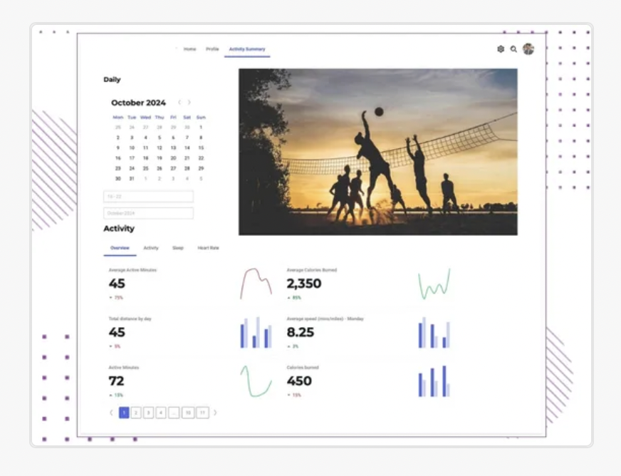 AI-Driven Fitness and Wellness Platform - View 2