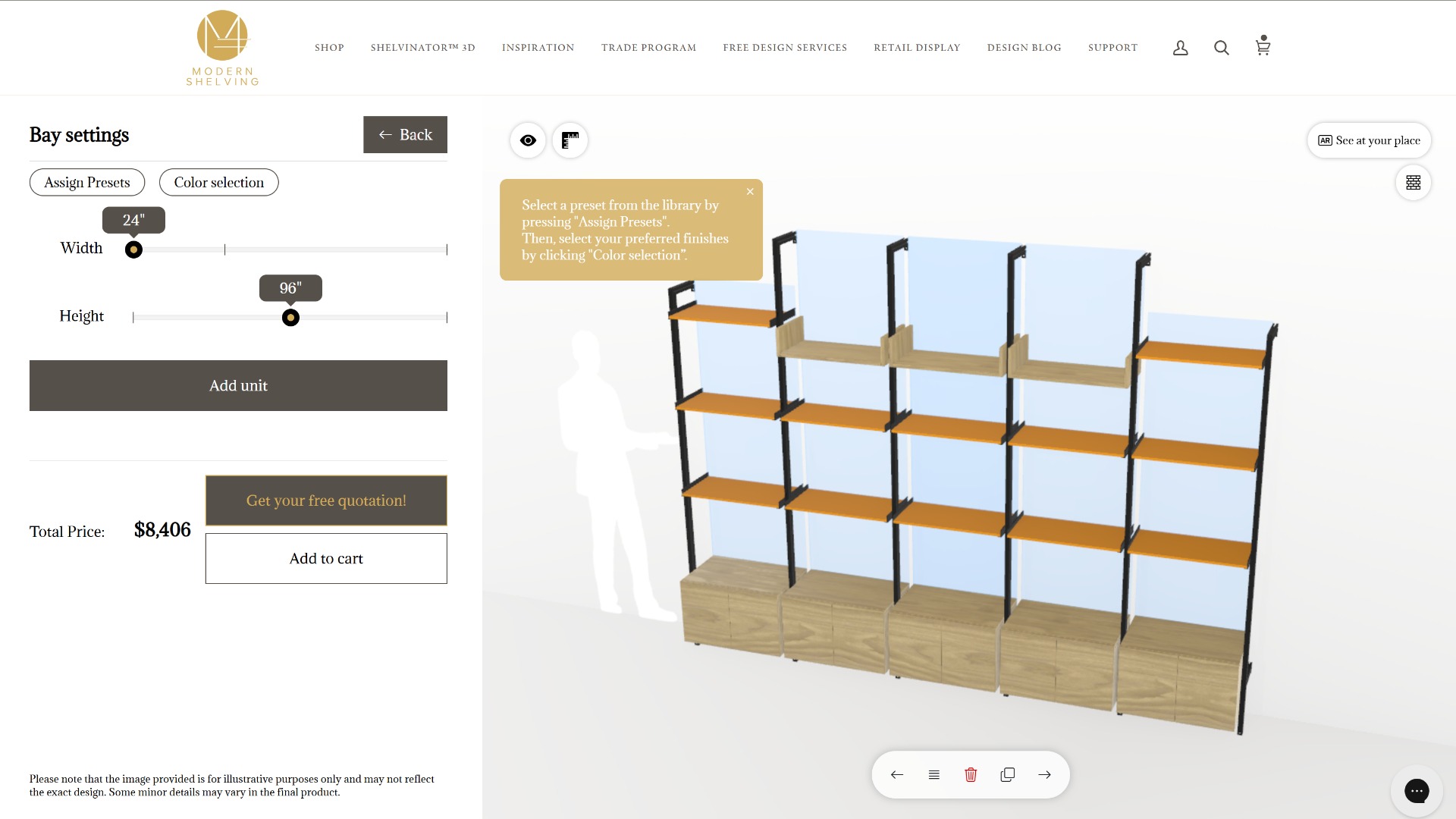 How Modern Shelving Streamlined Sales and Scaled Personalization with the "Shelvinator"