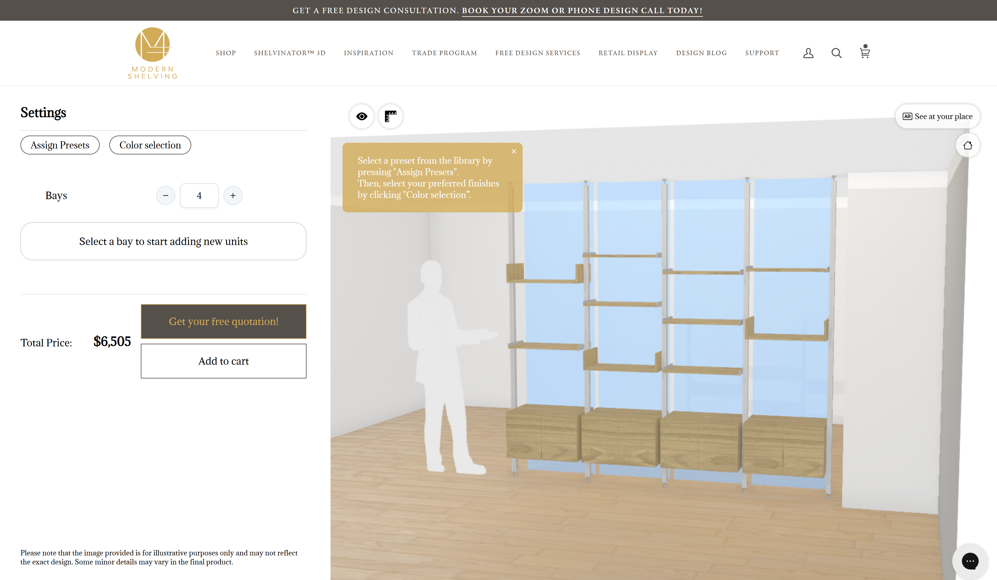 How Modern Shelving Streamlined Sales and Scaled Personalization with the "Shelvinator" - View 3