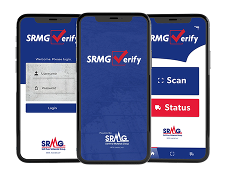 SRMG Verify Mobile Application - View 1