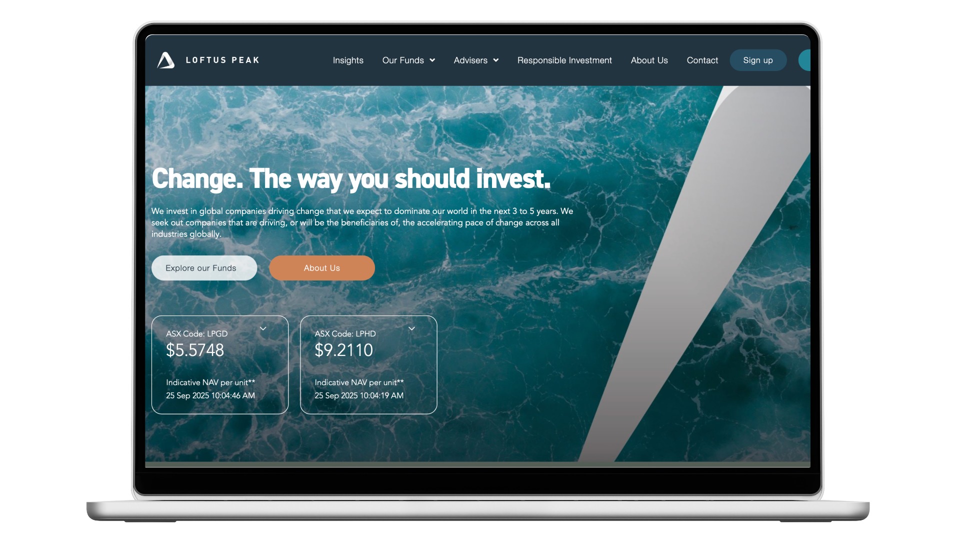 Loftus Peak: Redefining visual identity in Investment Management