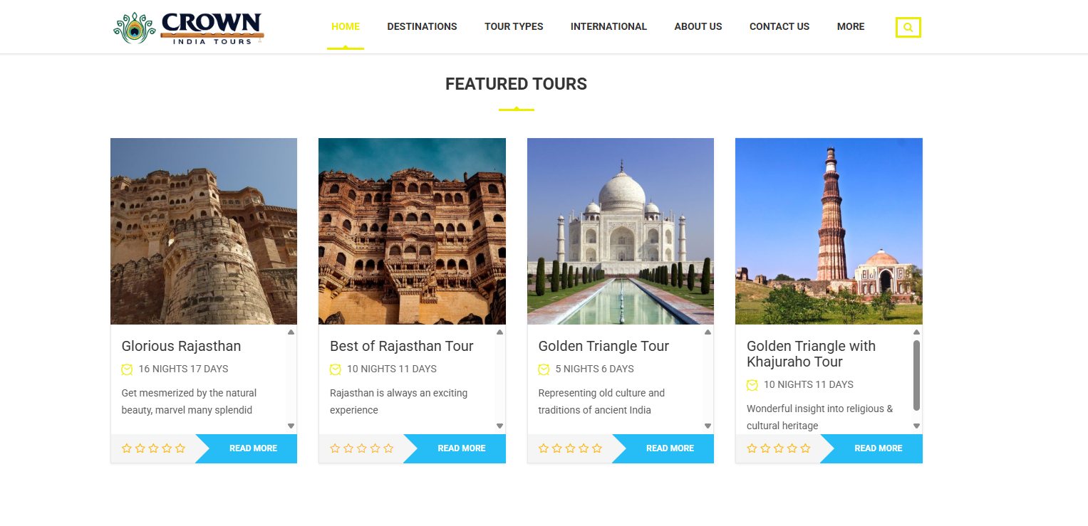 Dynamic Tour & Travel Management Platform for Crown India Tours - View 6