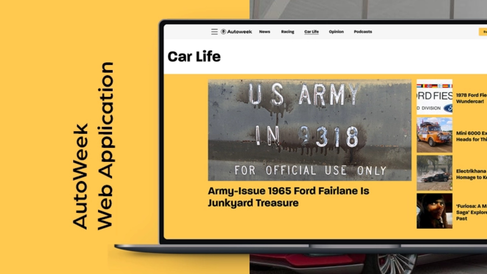 AutoWeek News Publication Web Application