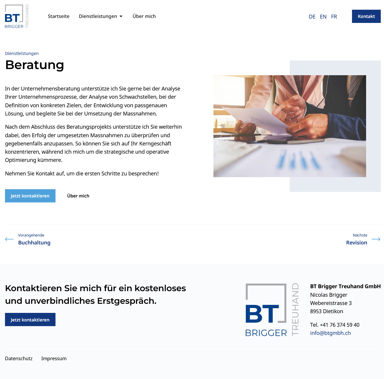Multilingual WordPress Company Website - View 1