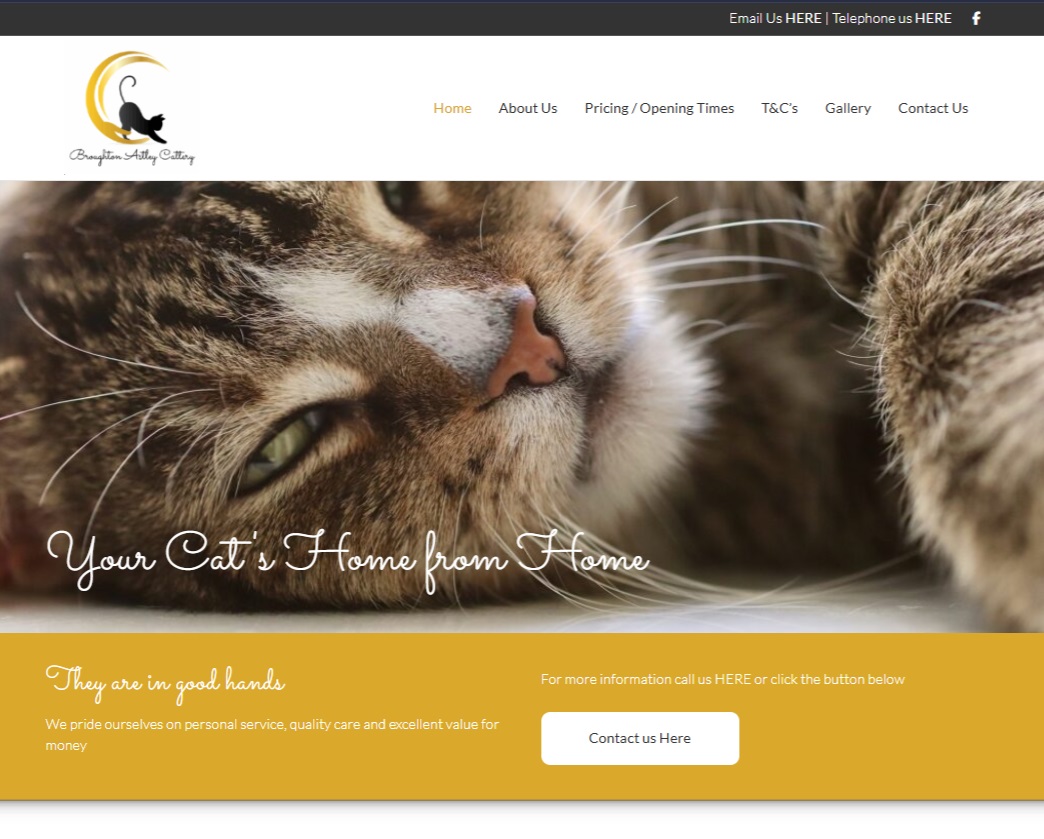 Broughton Astley Cattery - View 1