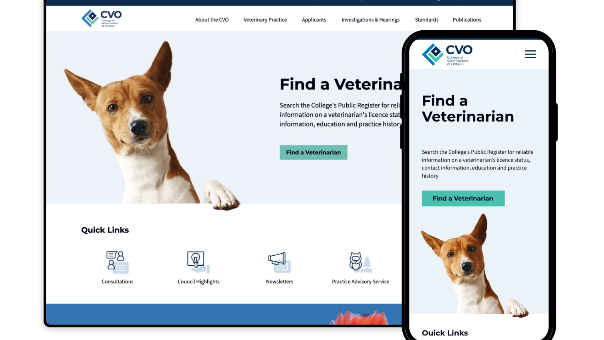 College of Veterians of Ontario