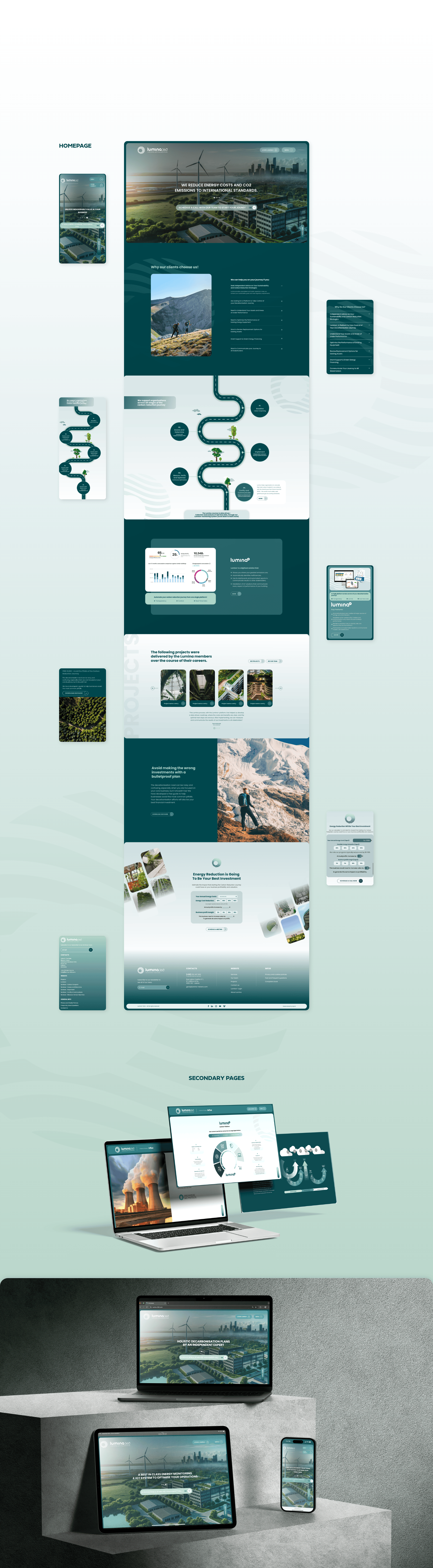 Branding & Web Development for Lumina - View 2
