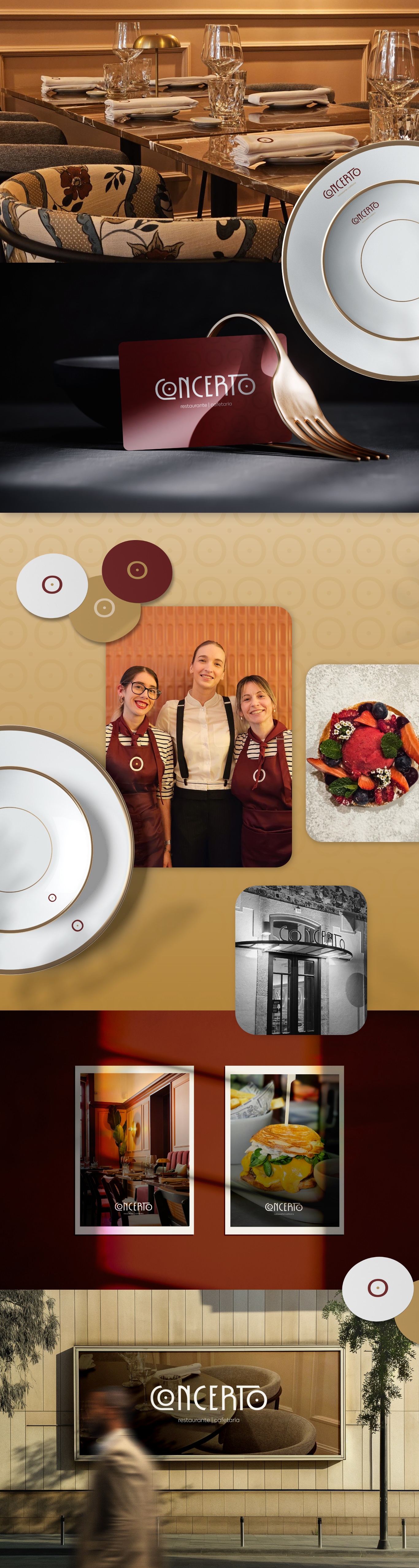 Concerto Restaurant - Branding & Signage - View 2