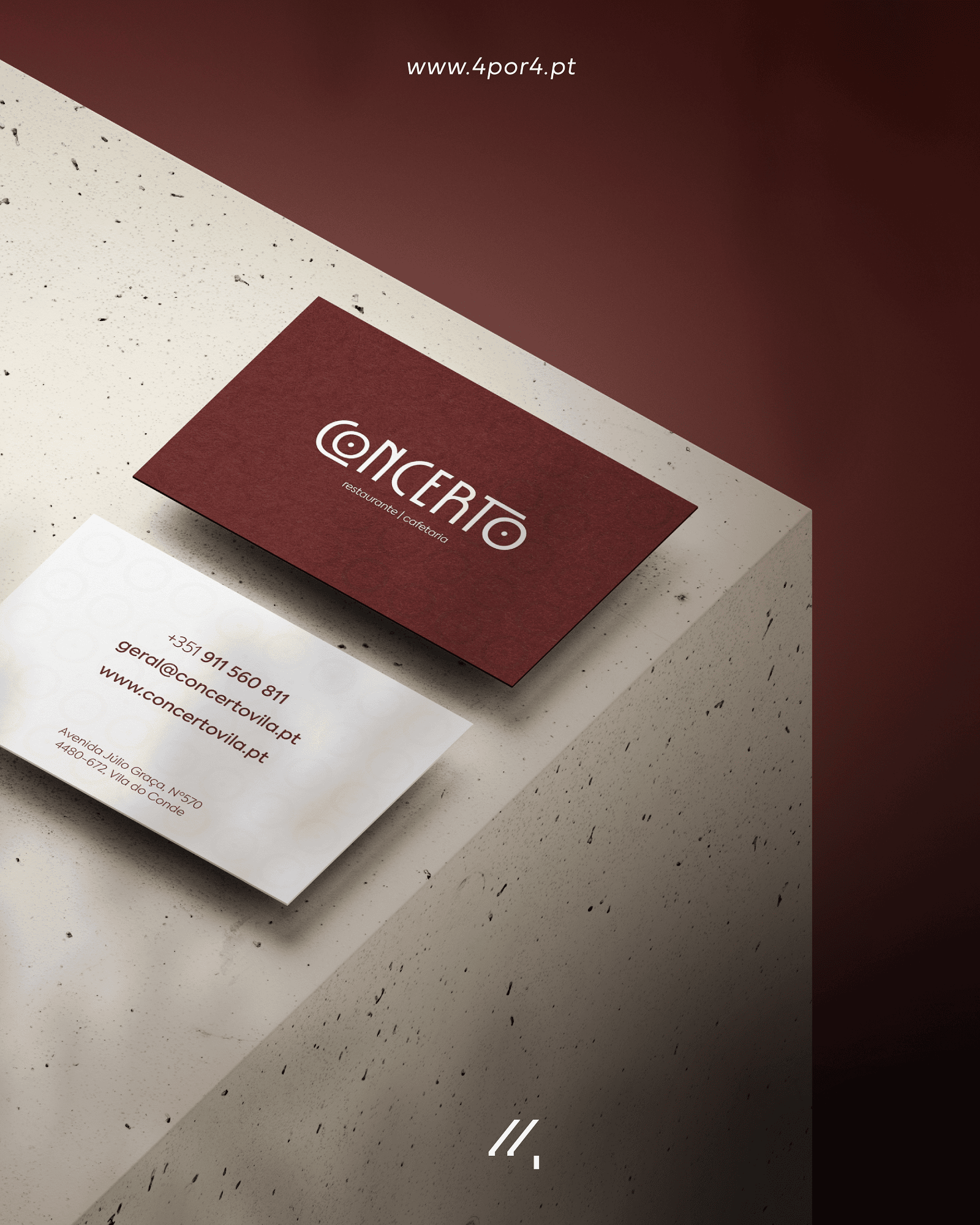Concerto Restaurant - Branding & Signage - View 3