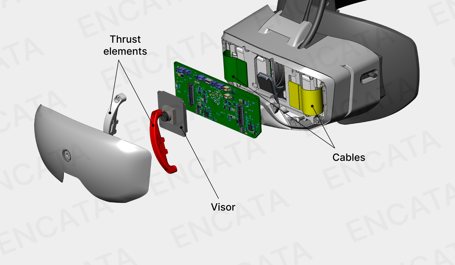 8K VR Headset for Sports - View 3