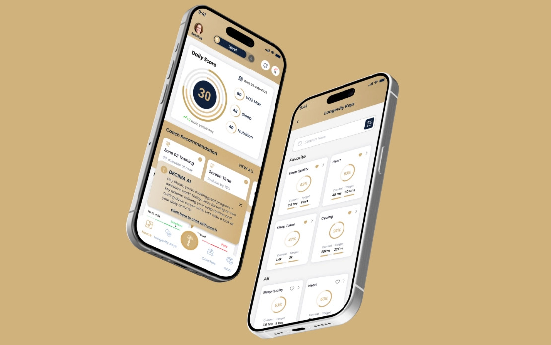 Decima | AI-Powered Health Coaching Platform - View 2