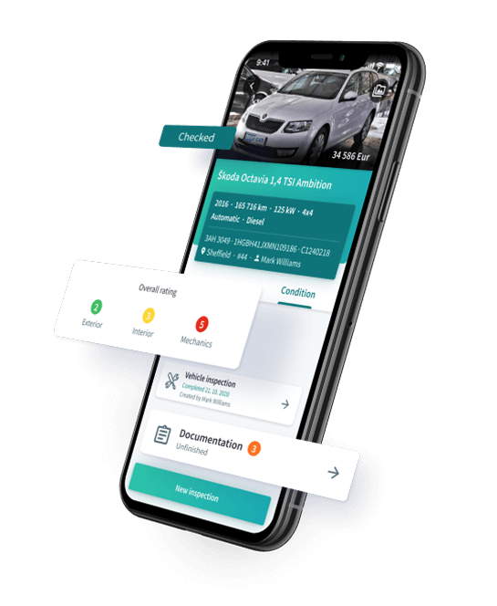Development of a SMART App for Performing Car Inspections - View 1