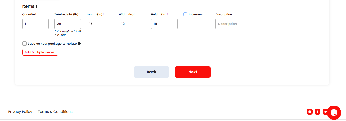 B2B Logistics Platform (Multi-Carrier Shipping & Automation) - View 3
