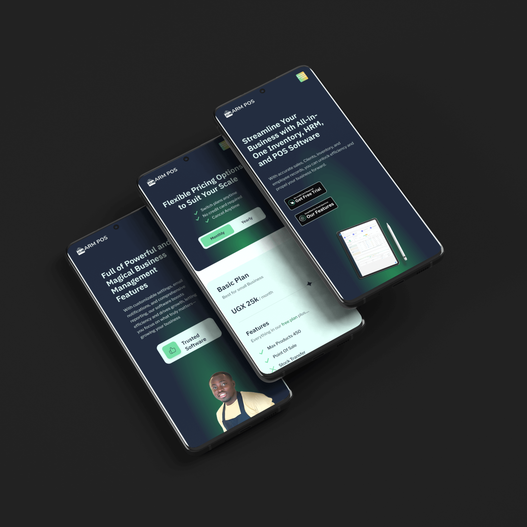 ArmPOS Point Of Sale Software for Small Businesses - View 1