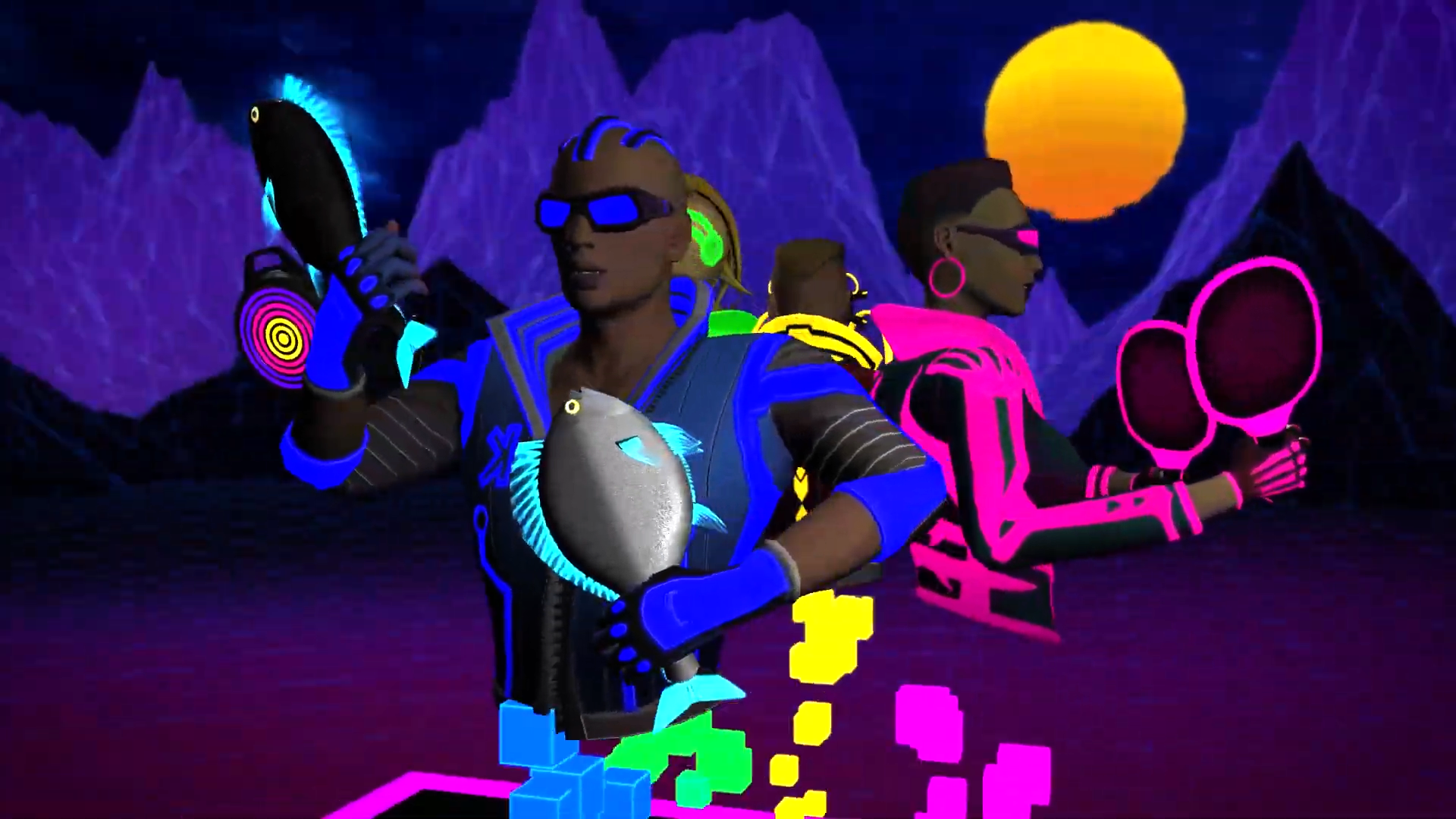 Killer Tennis, a family-friendly LBE VR Game - View 3