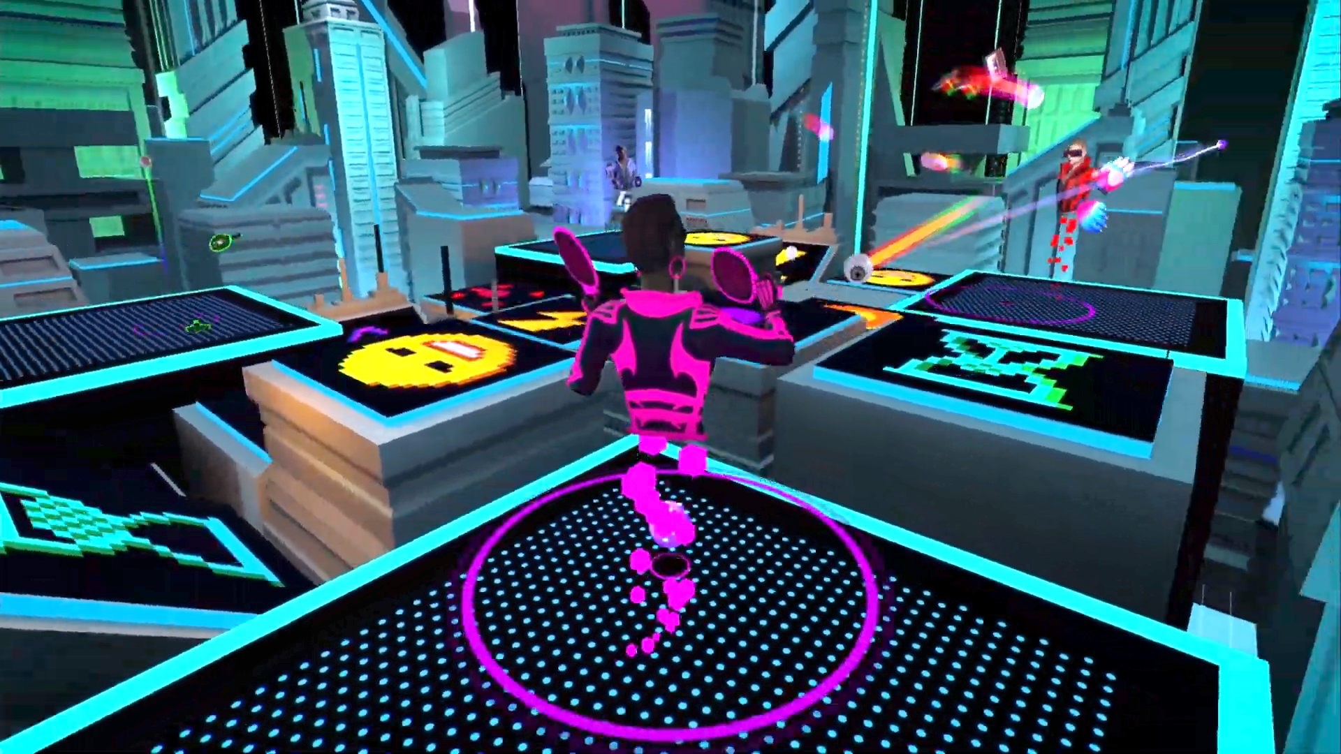 Killer Tennis, a family-friendly LBE VR Game - View 2