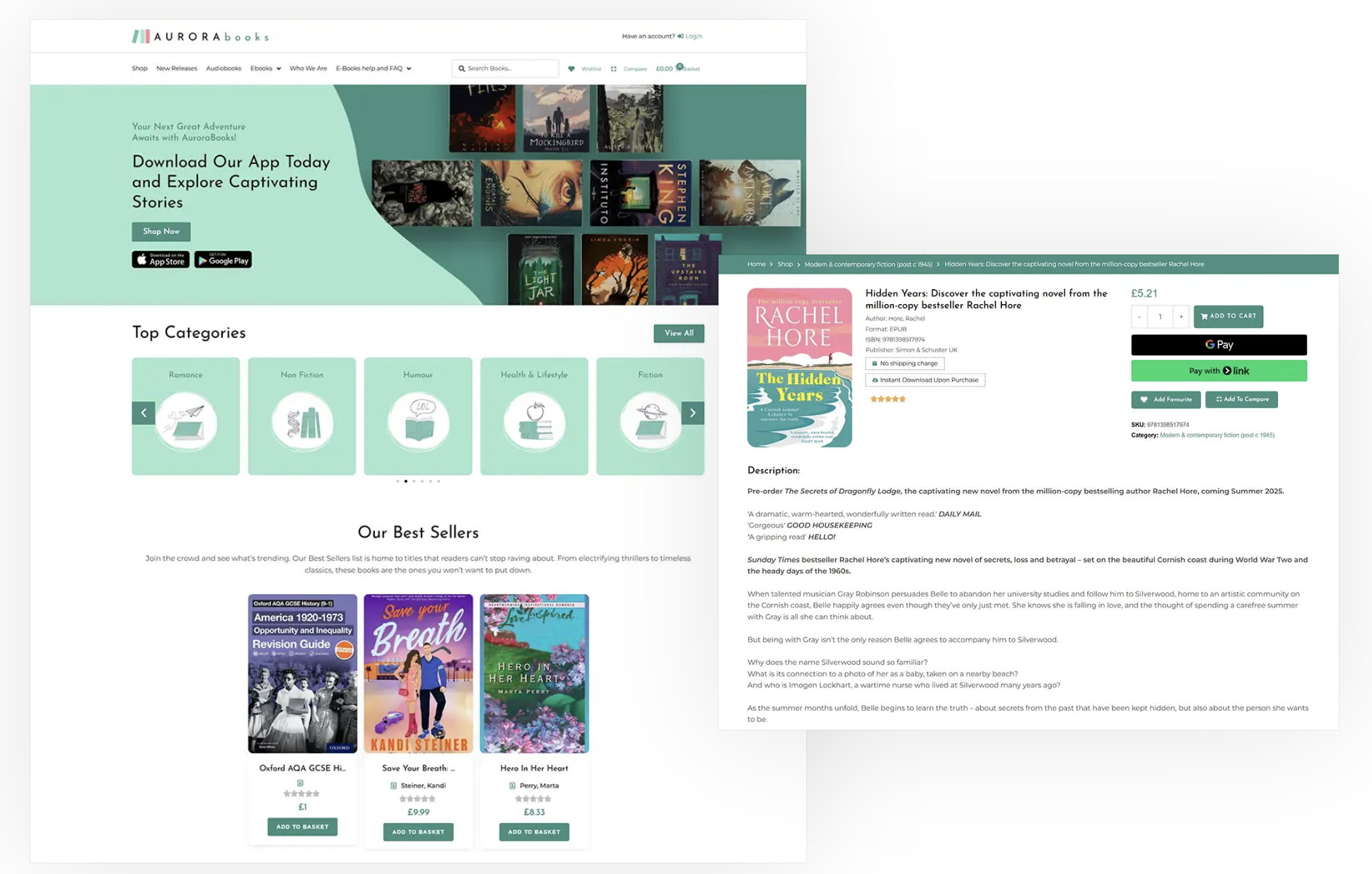 Development of a Plugin for ONIX Integration for a UK Online Bookstore - View 2