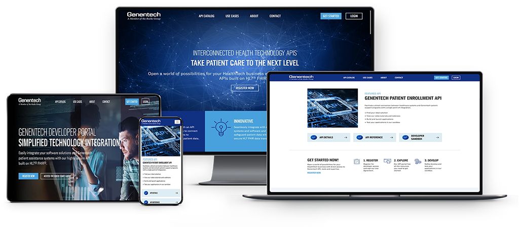 Genentech Marketplace Portal - View 1