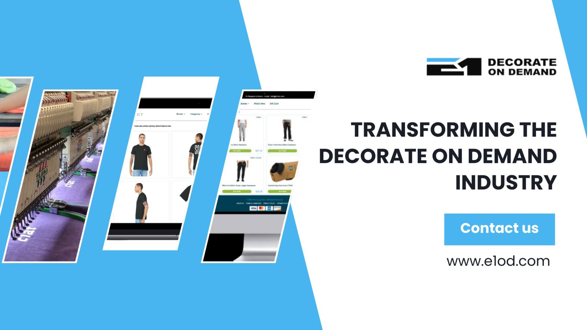 E1OD - Decorate On Demand Platform Development With Marketing