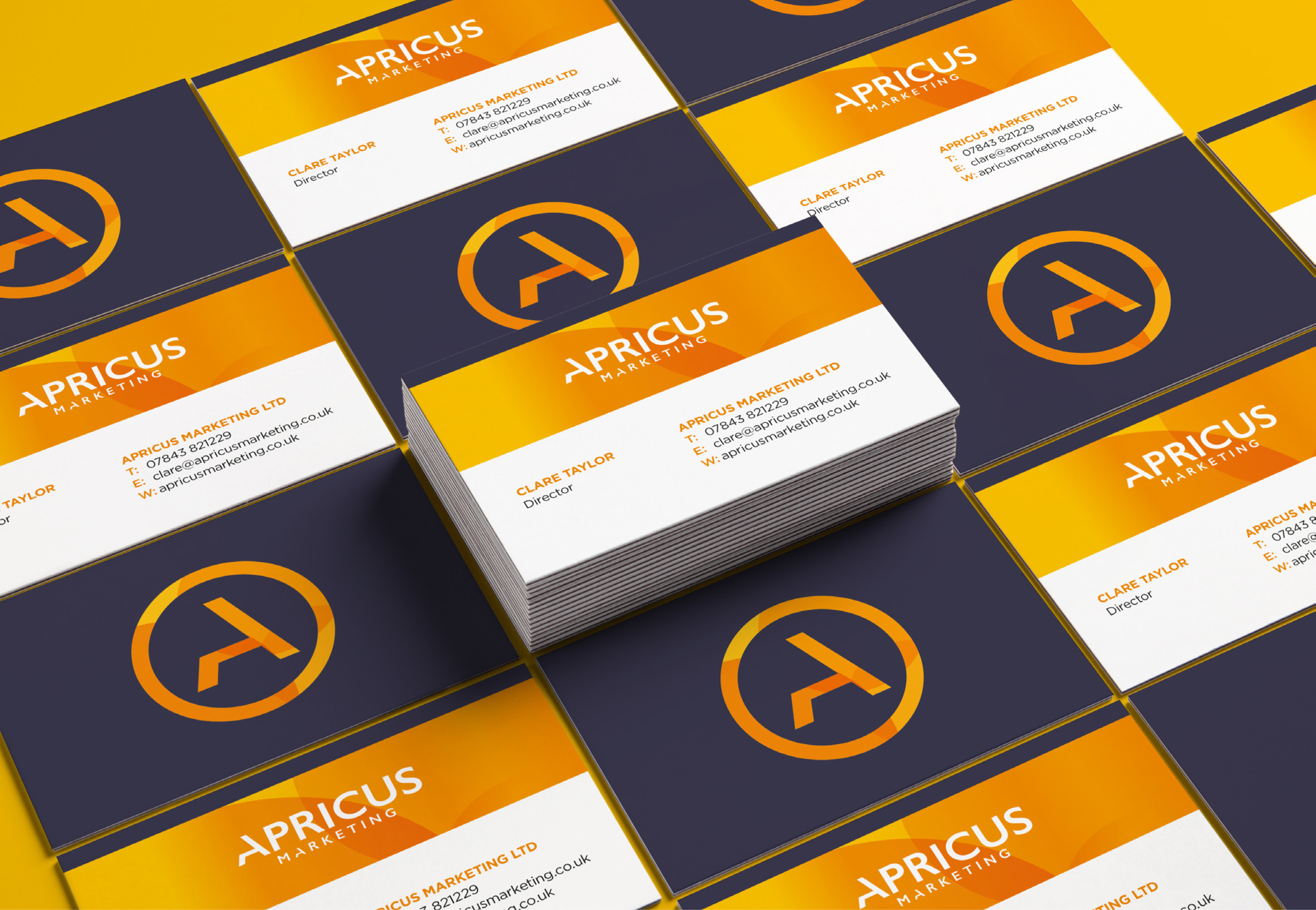 Brand Identity Design for Apricus Marketing - View 2