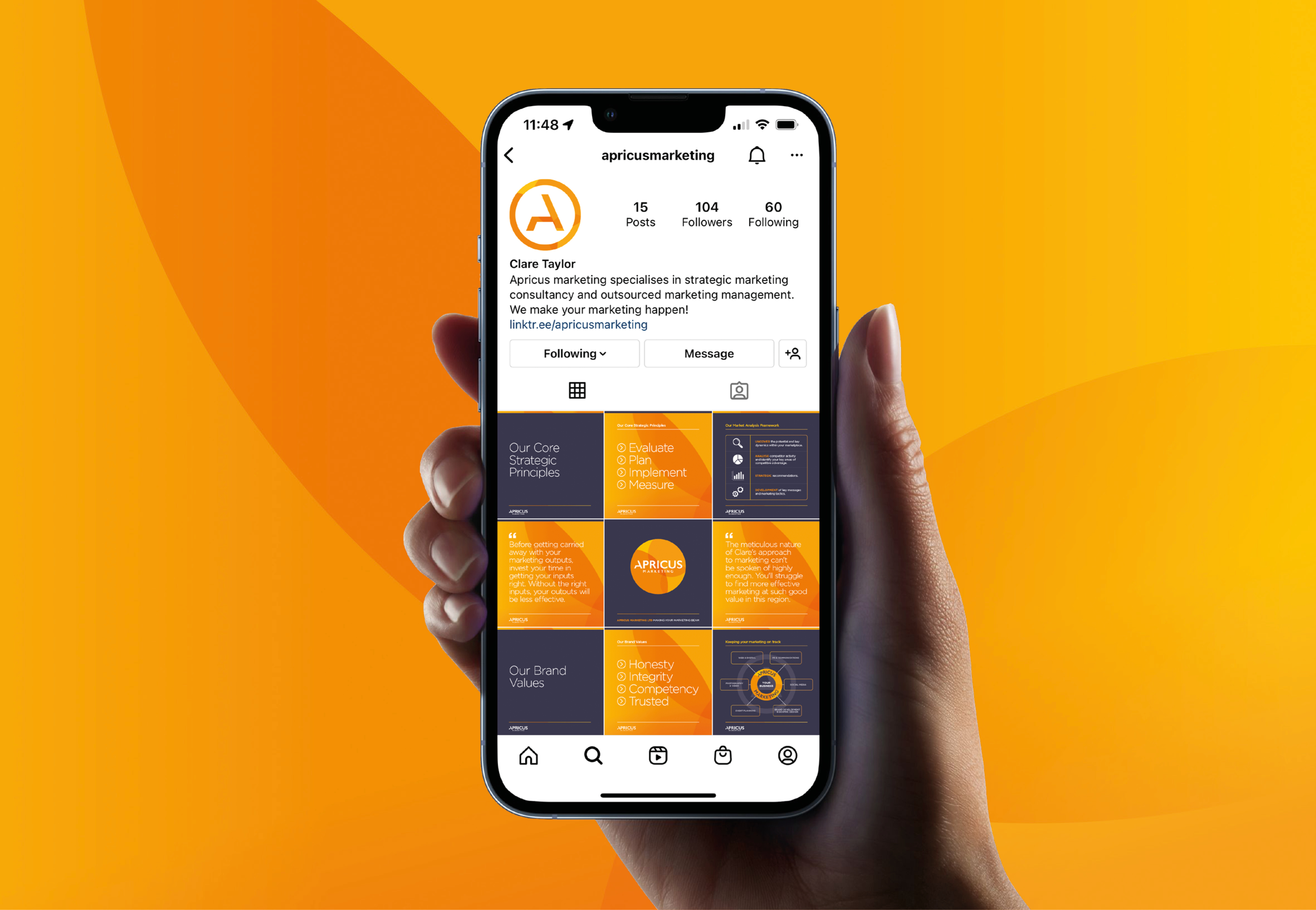 Brand Identity Design for Apricus Marketing - View 5