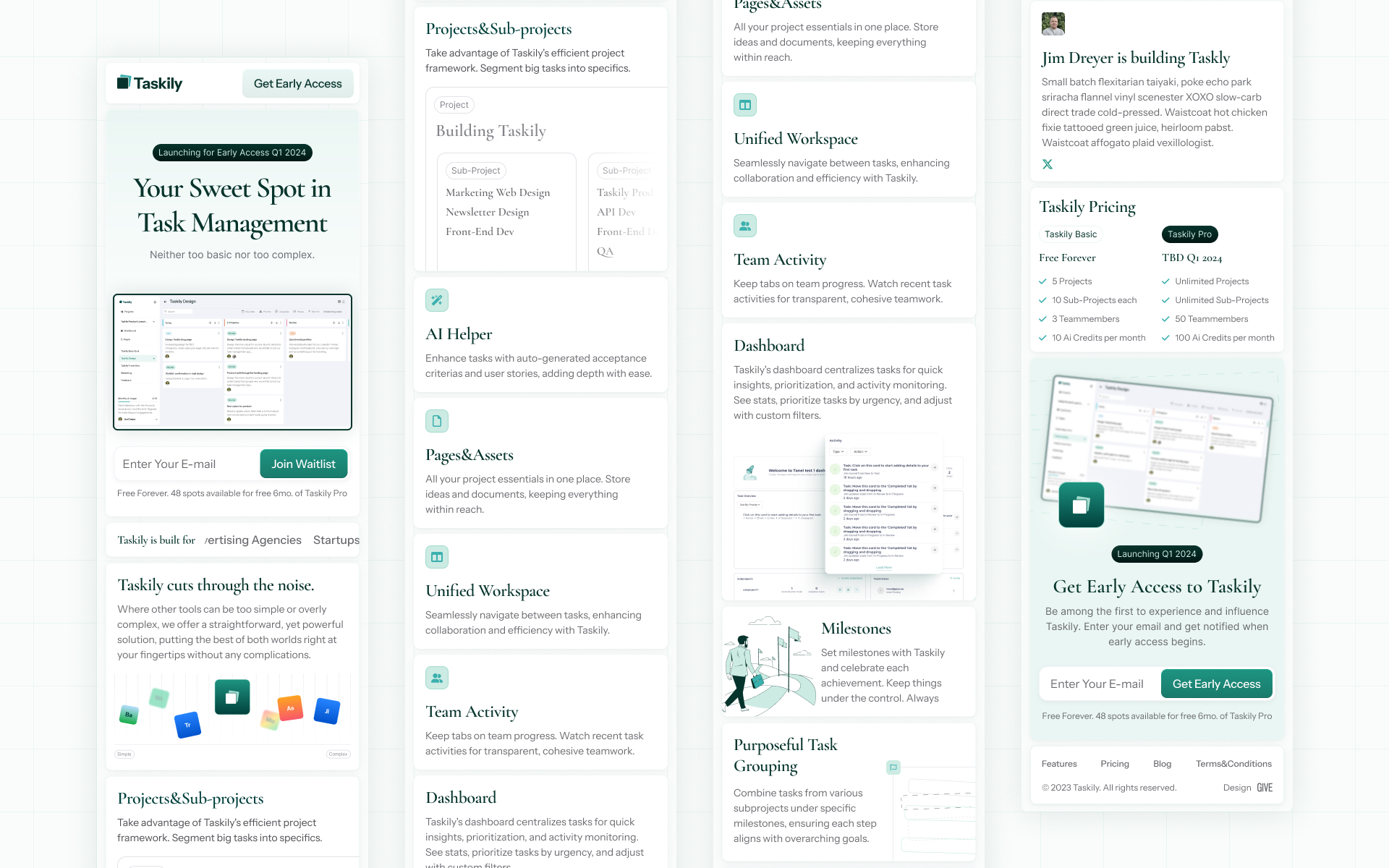 Taskily Design Sprint - View 5