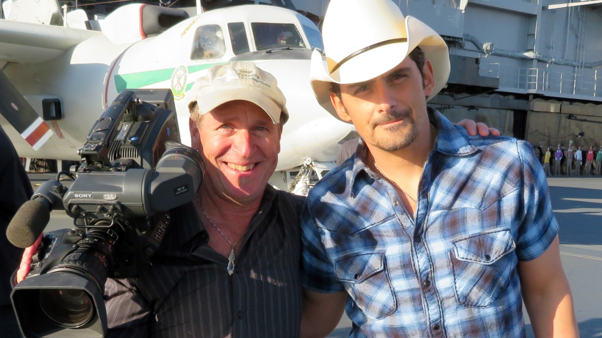 Brad Paisley Music Video shoot