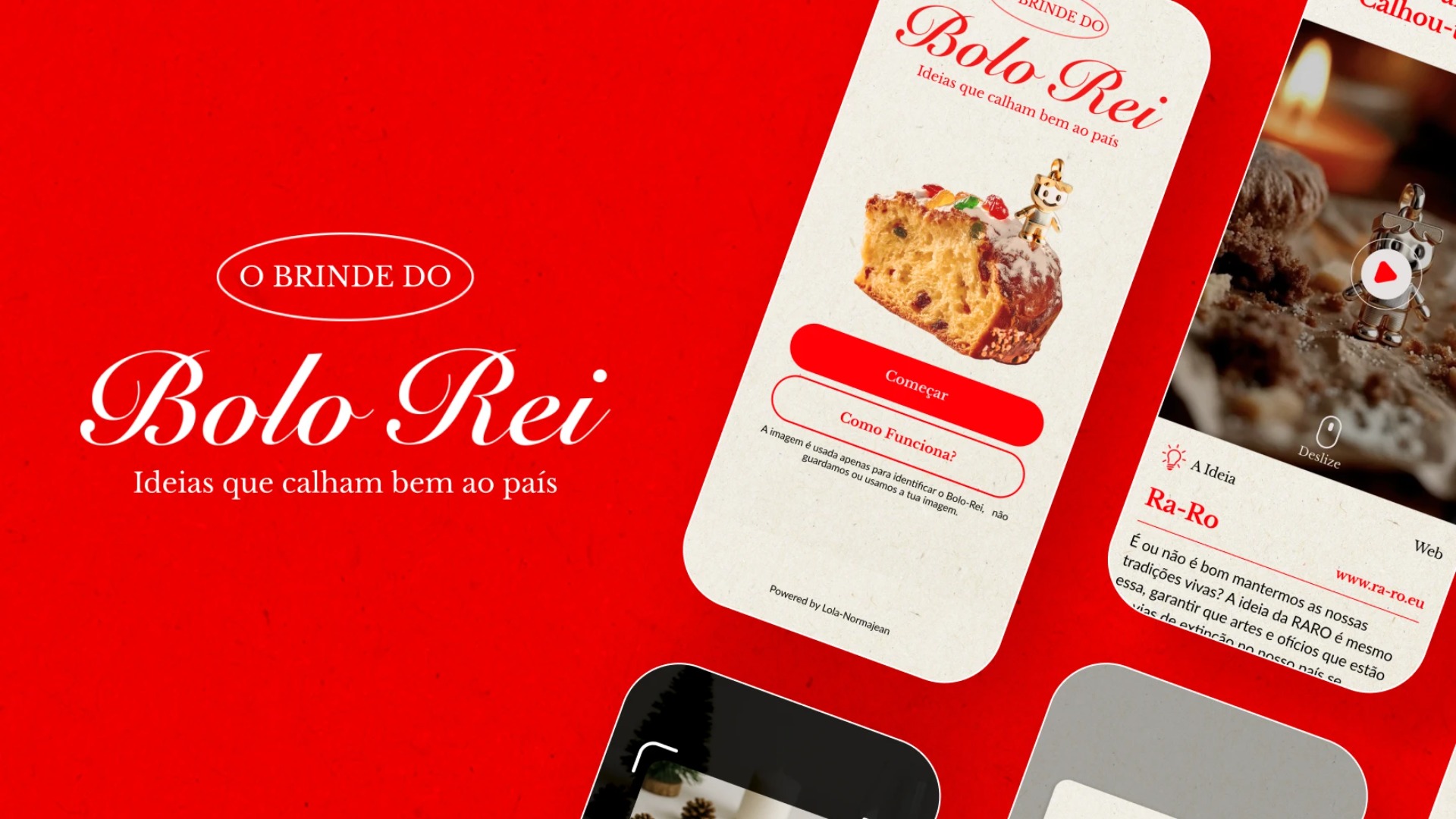 O Brinde do Bolo Rei - A tradition reimagined through technology