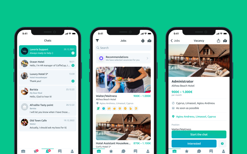 Lavoria - market leading recruitment platform - View 1