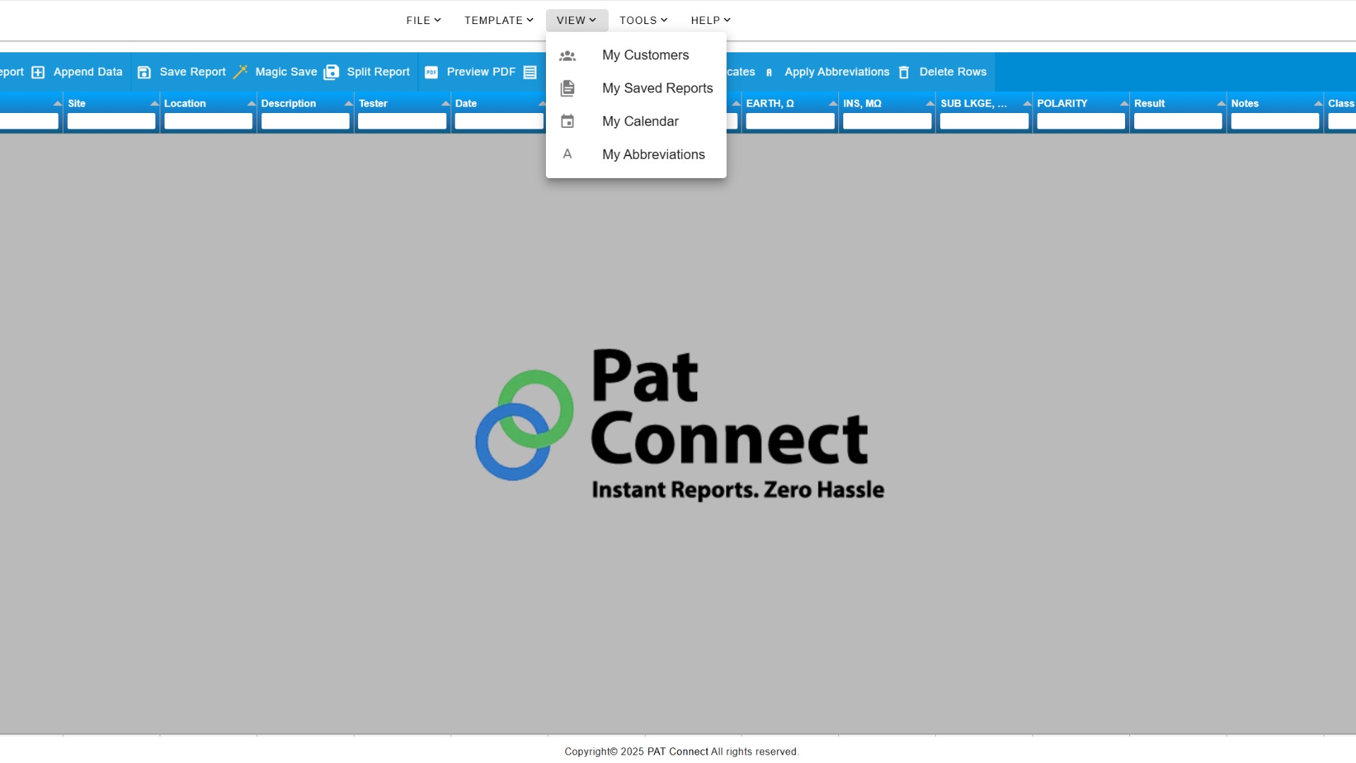 Cloud Based PAT Testing Software
