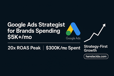 Peak 20x ROAS for eCommerce Store – Strategic Google Ads Campaigan - View 2