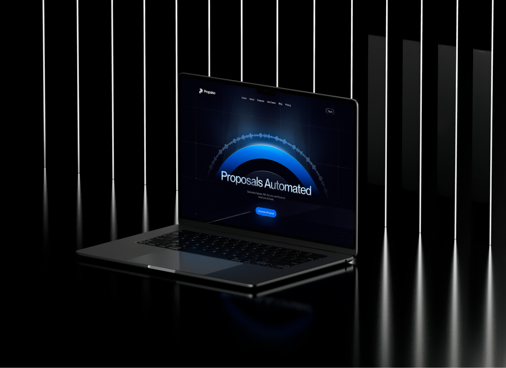 Propulso - SaaS AI Voice-to-Text Generator - View 2