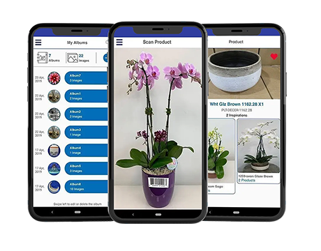 Flora and More mCommerce Application - View 1
