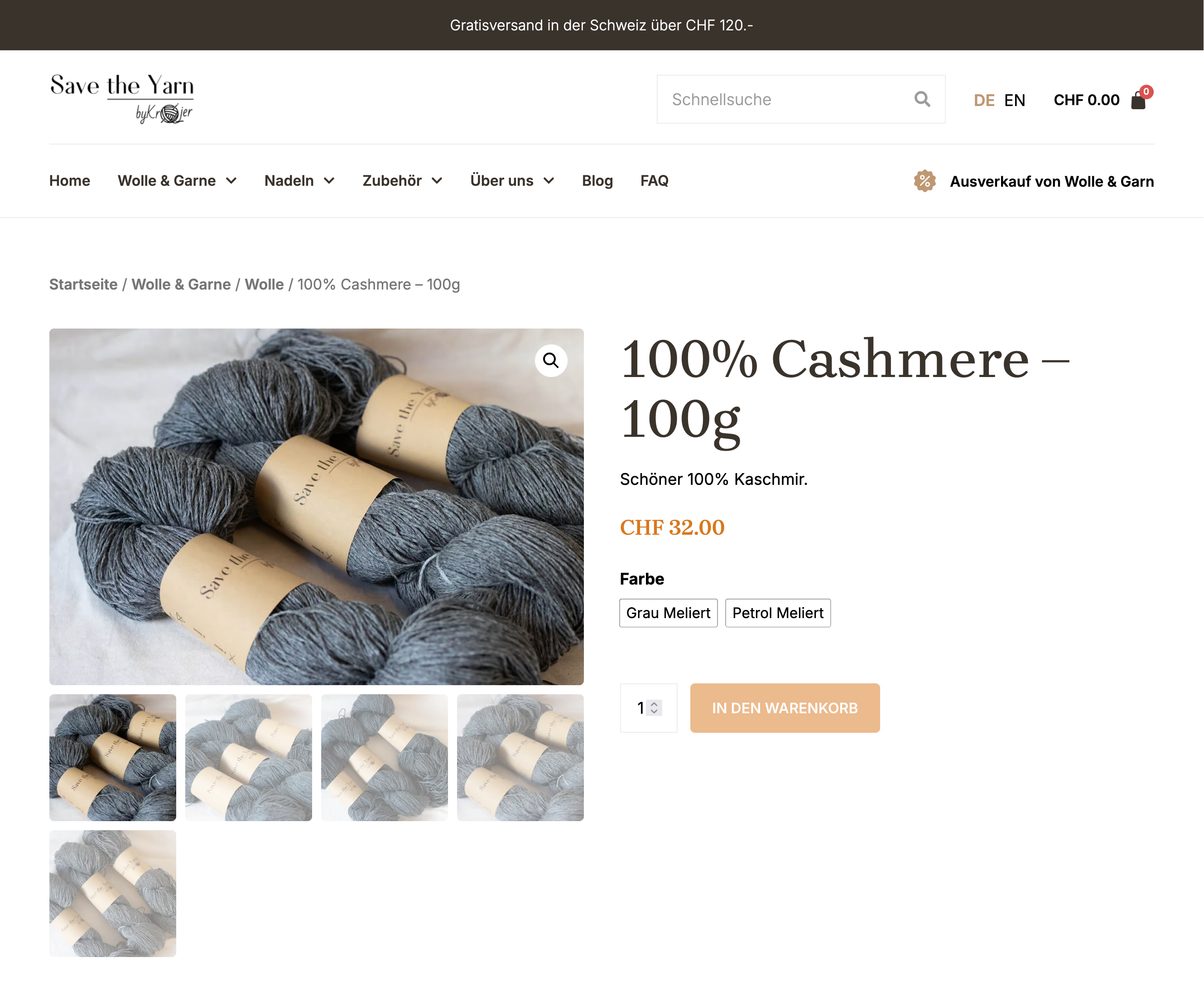 Save the Yarn Online Shop - View 2