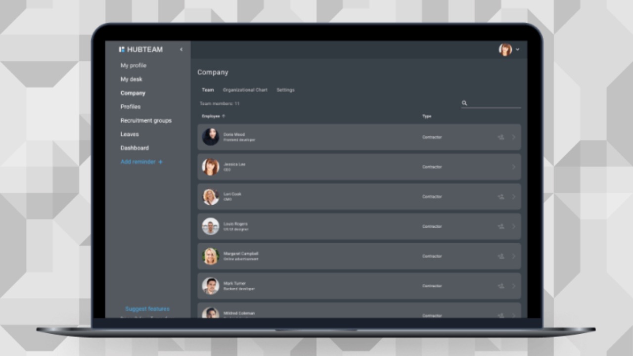 HR & Recruitment SaaS platform