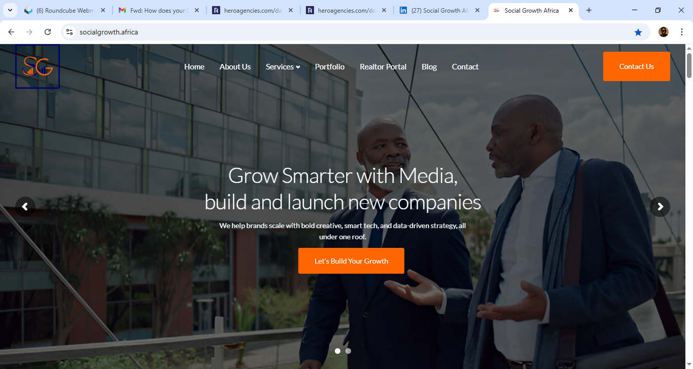 SGA WEBSITE - View 2