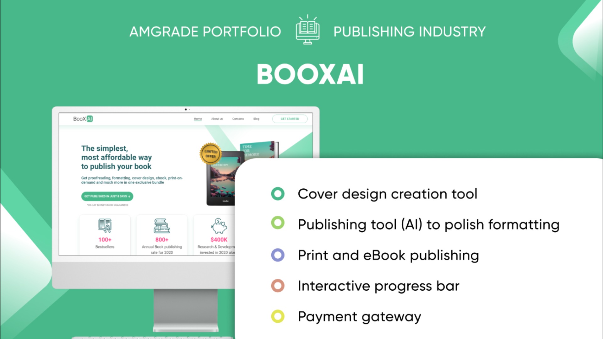 BooxAI - Book publishing Startup