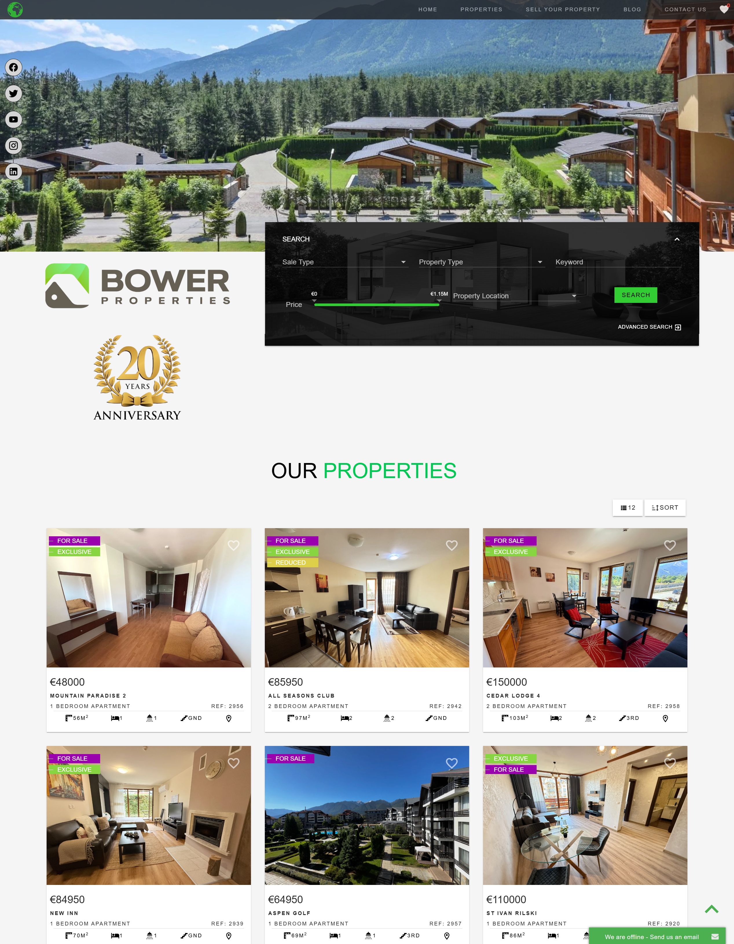 Custom Real Estate Platform & CRM - View 1