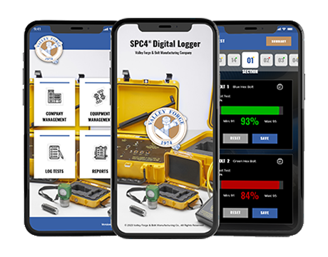 SPC4 Digital Logger Mobile App - View 1