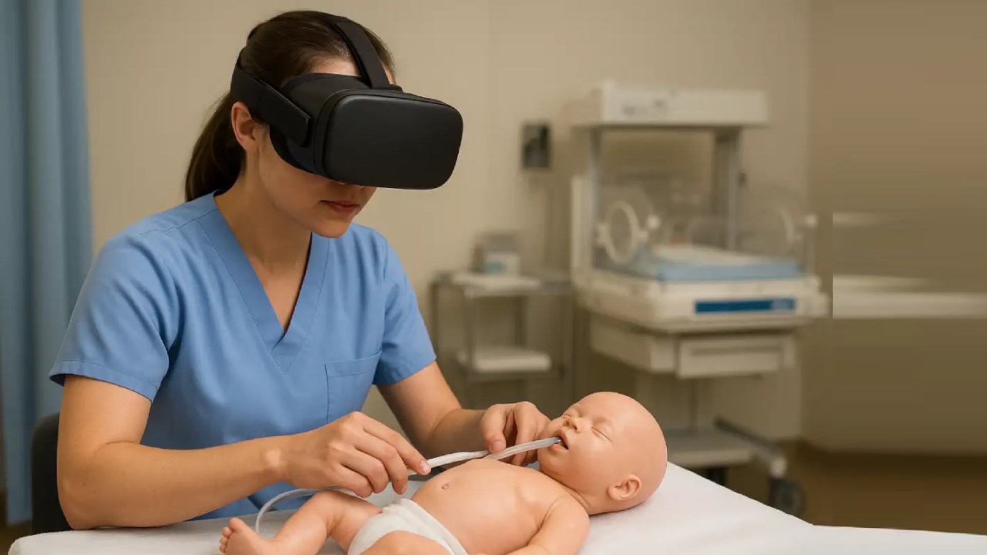 Neonatal Nursing Care Training in VR