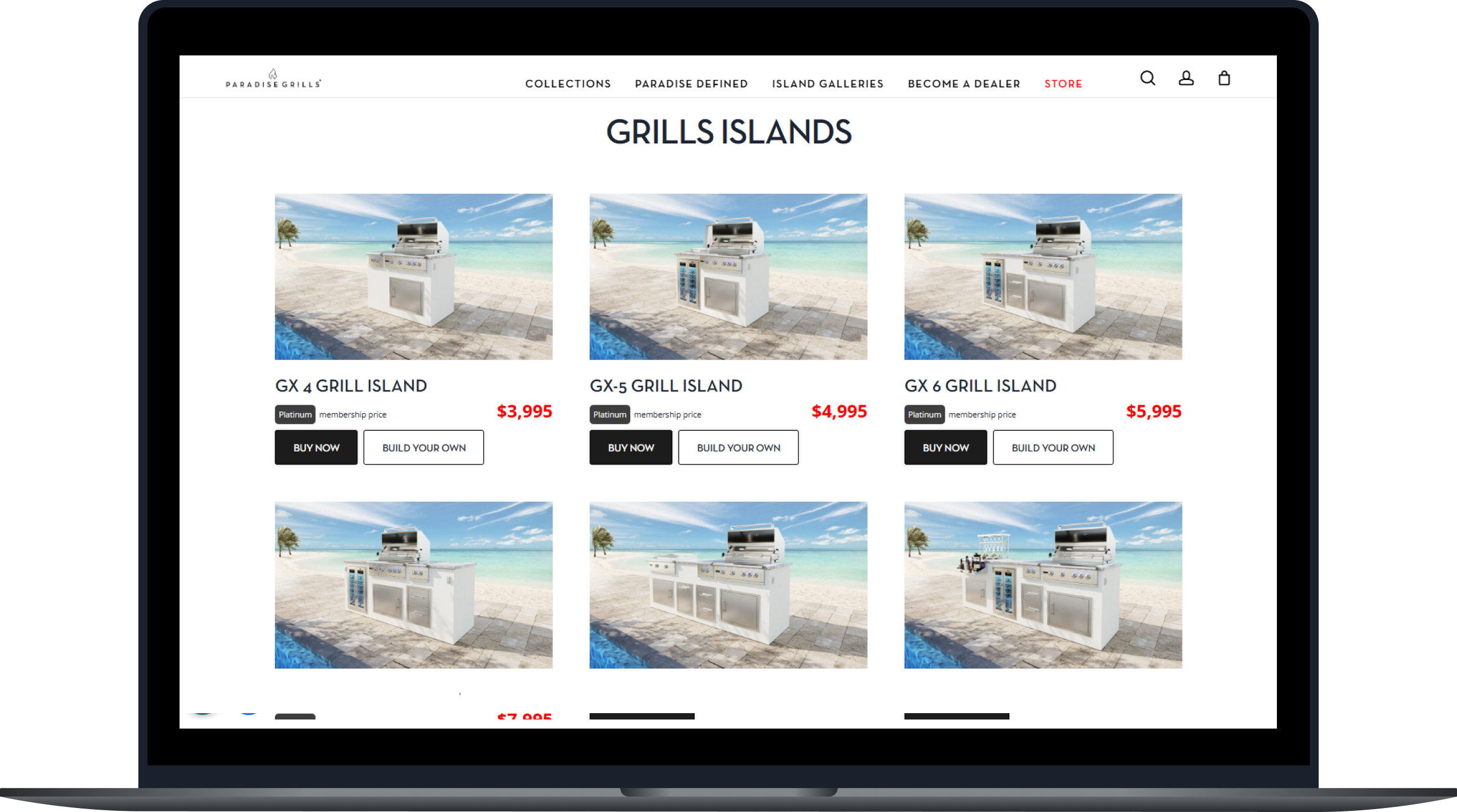 Paradise Grills - premier manufacturer of luxury outdoor kitchen and grill islands  - View 1