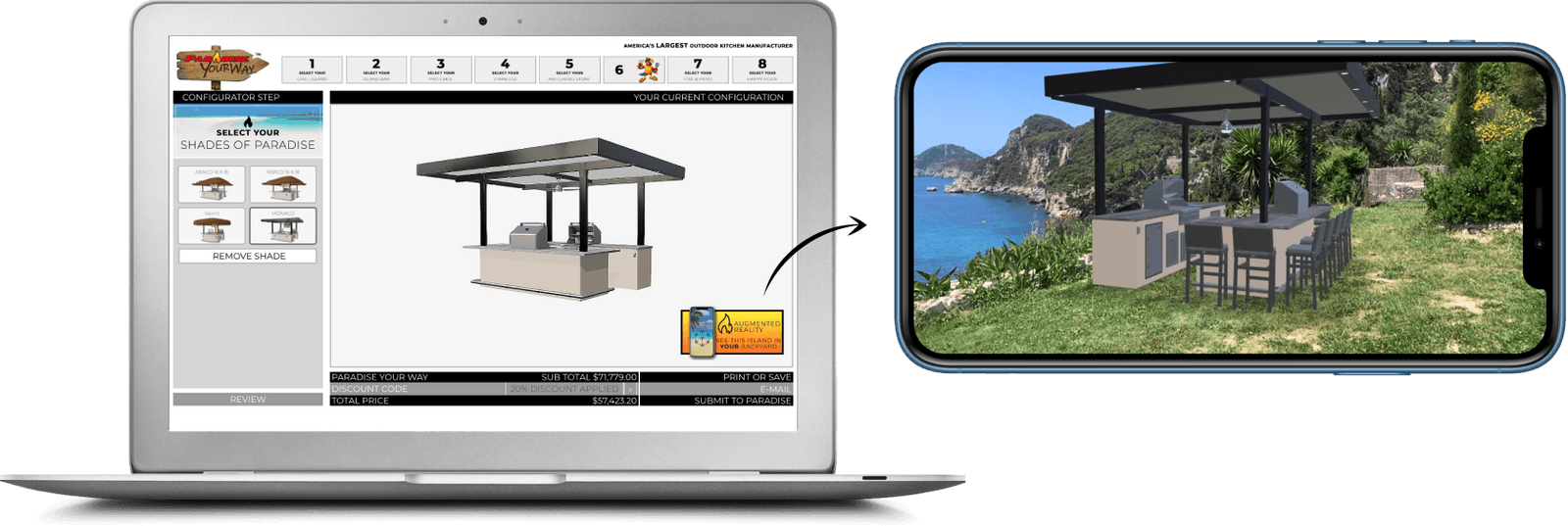 Paradise Grills - premier manufacturer of luxury outdoor kitchen and grill islands  - View 3
