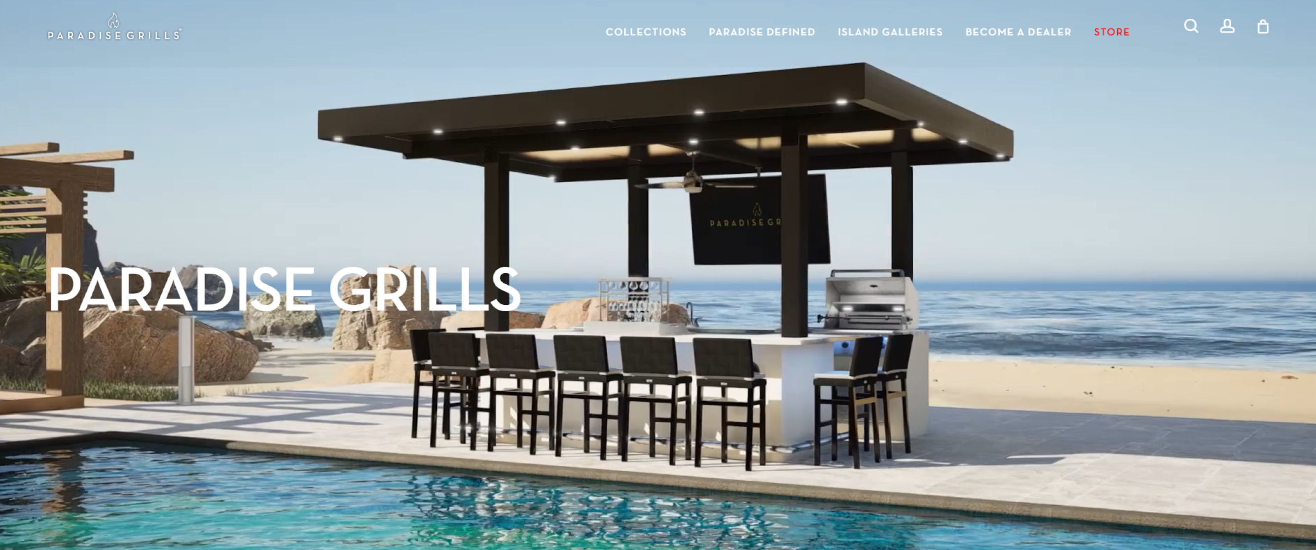 Paradise Grills - premier manufacturer of luxury outdoor kitchen and grill islands  - View 4