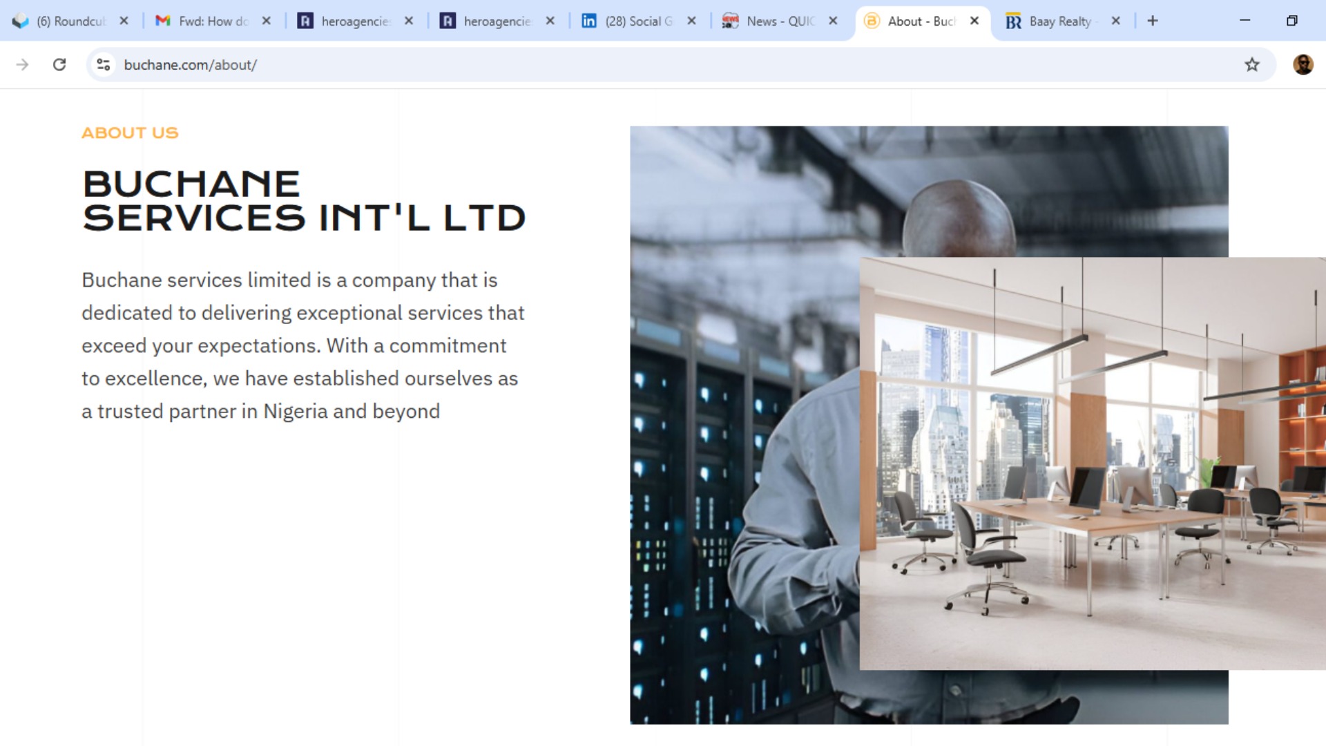 BUCHANE WEBSITE