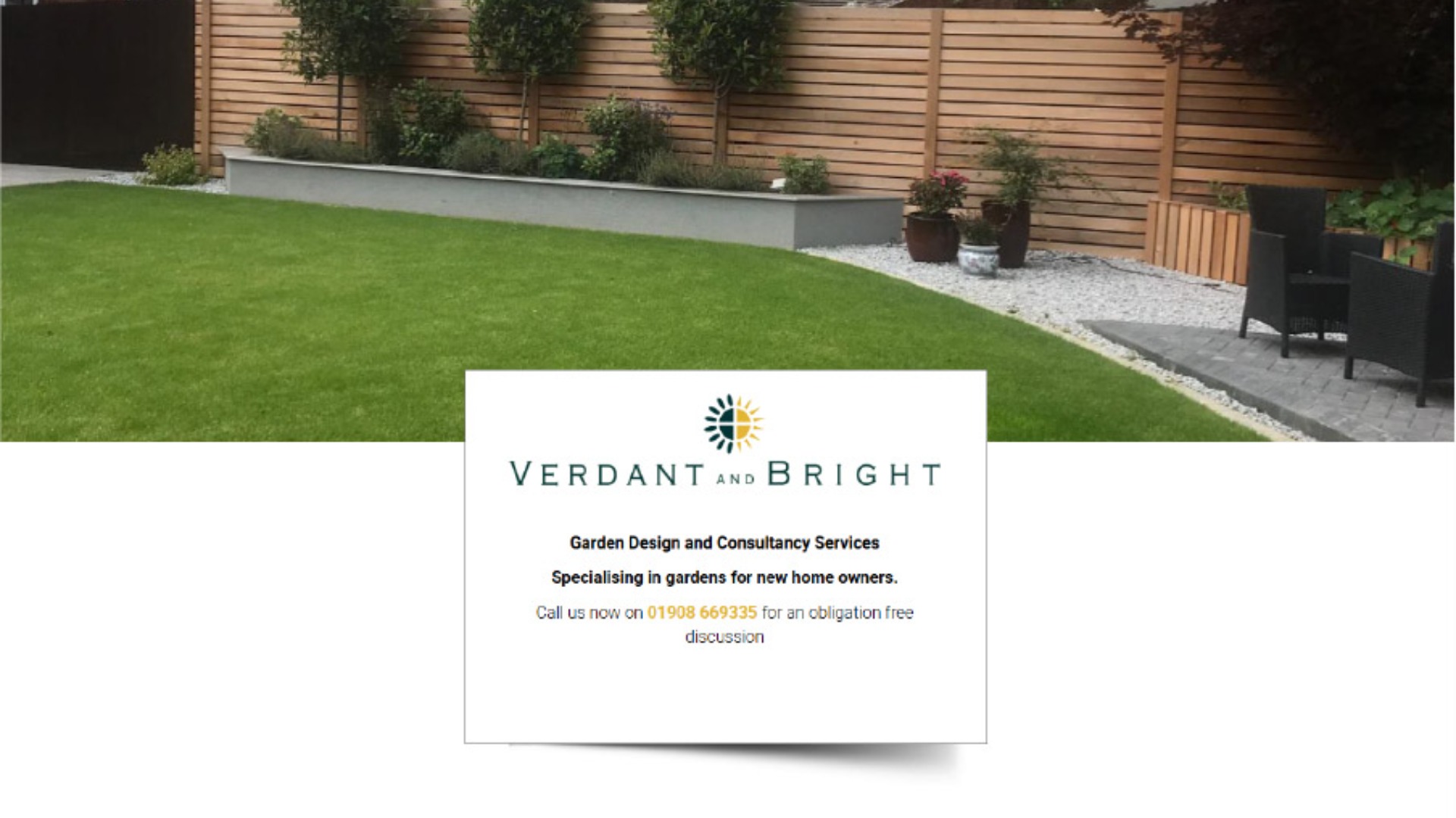 Verdant and Bright - Garden Design