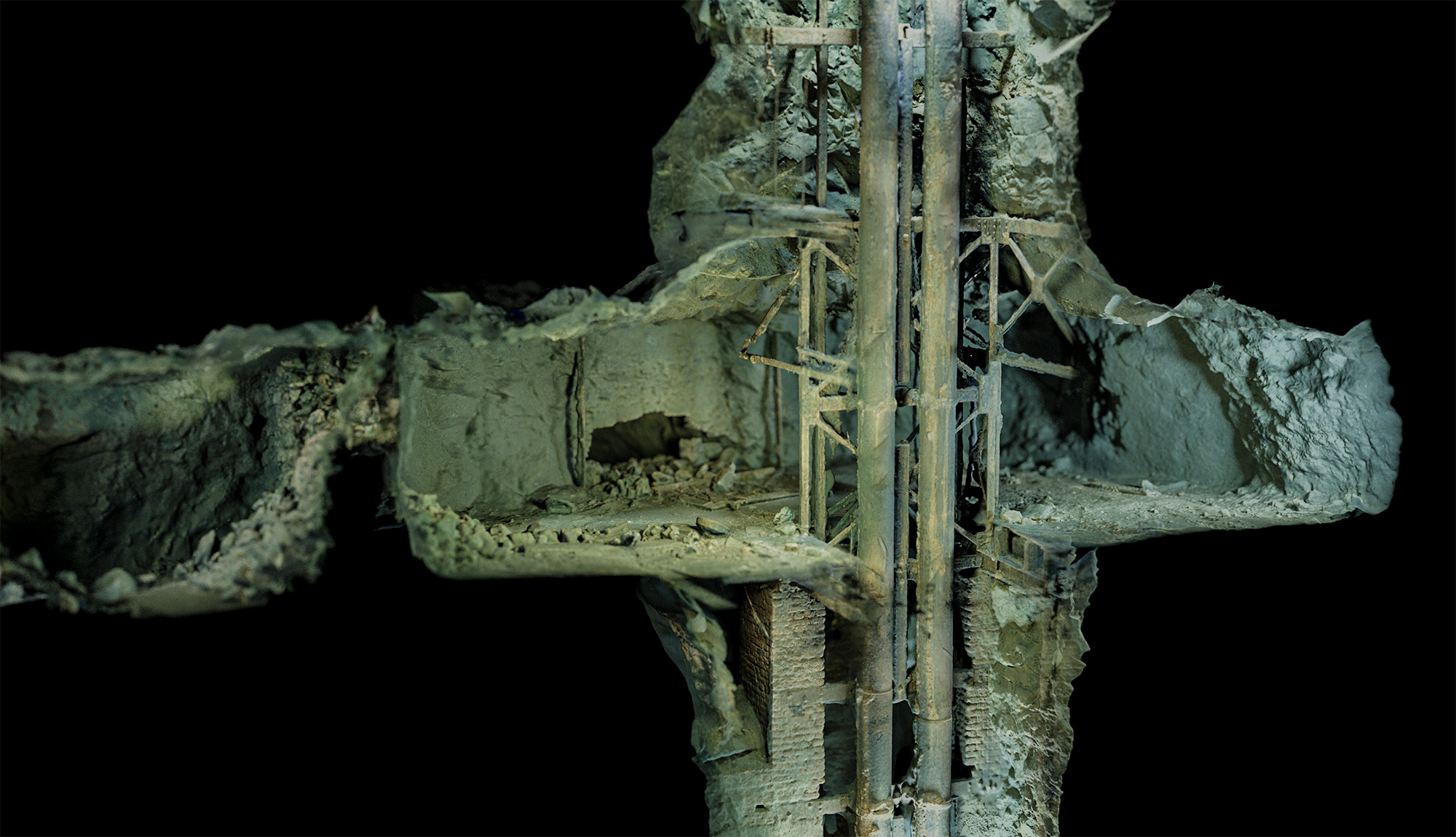 Underwater 3d scan render for an NGO - View 5